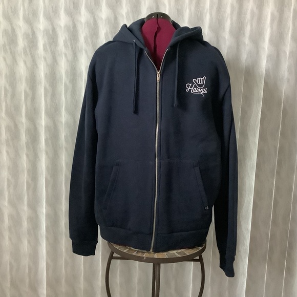 Mens Hooded Fleece Jacket - Picture 1 of 3